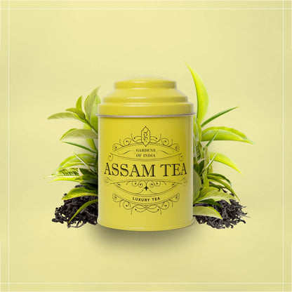 Assam Tea Tin Can