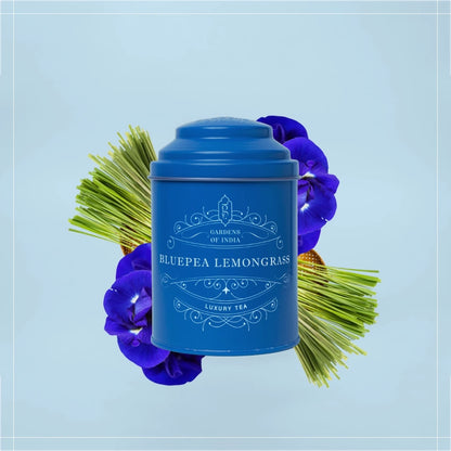 Bluepea Lemongrass Tea Tin Can