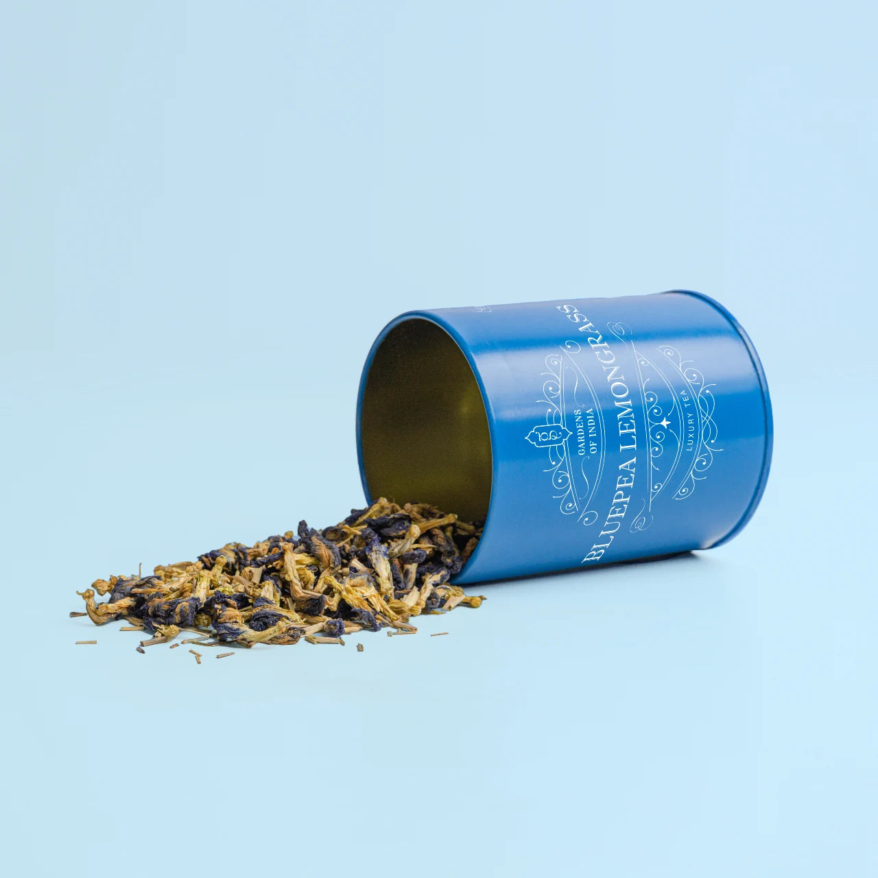 Bluepea Lemongrass Tea Tin Can