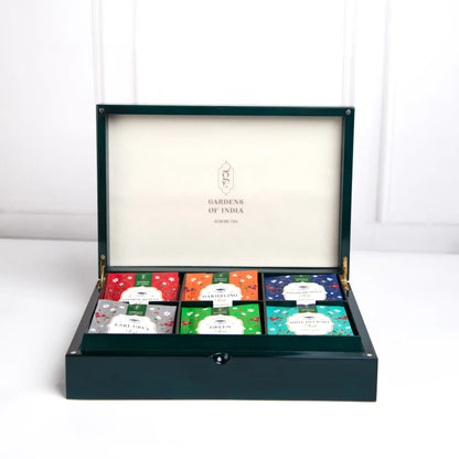 Legacy Sapphire Tea Box - 6 variants, 48 Tea Bags