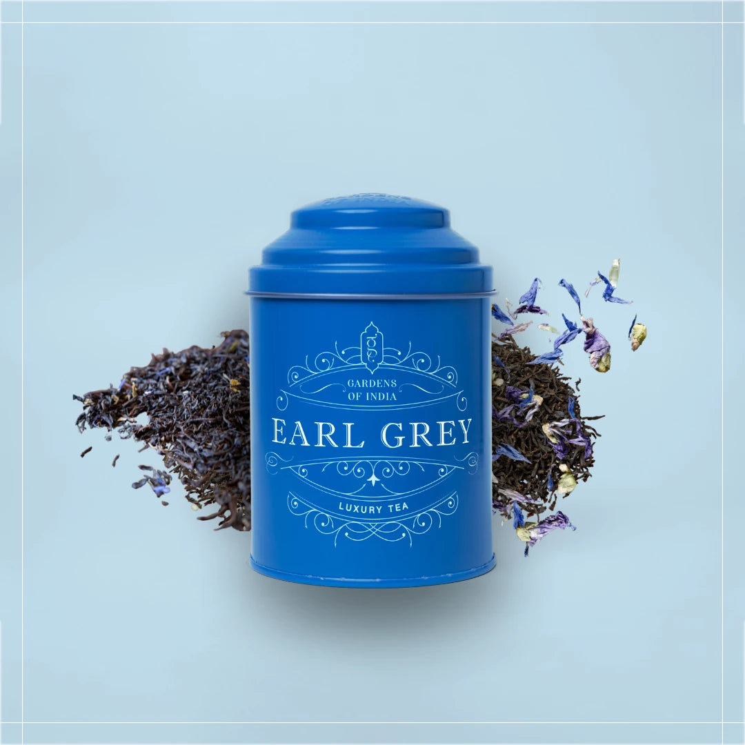 Earl Grey Tea Tin Can