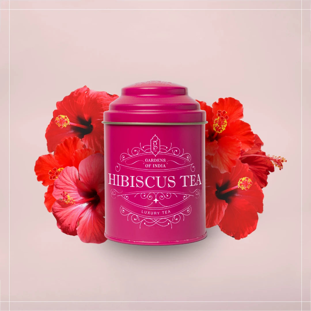 Hibiscus Tea Tin Can