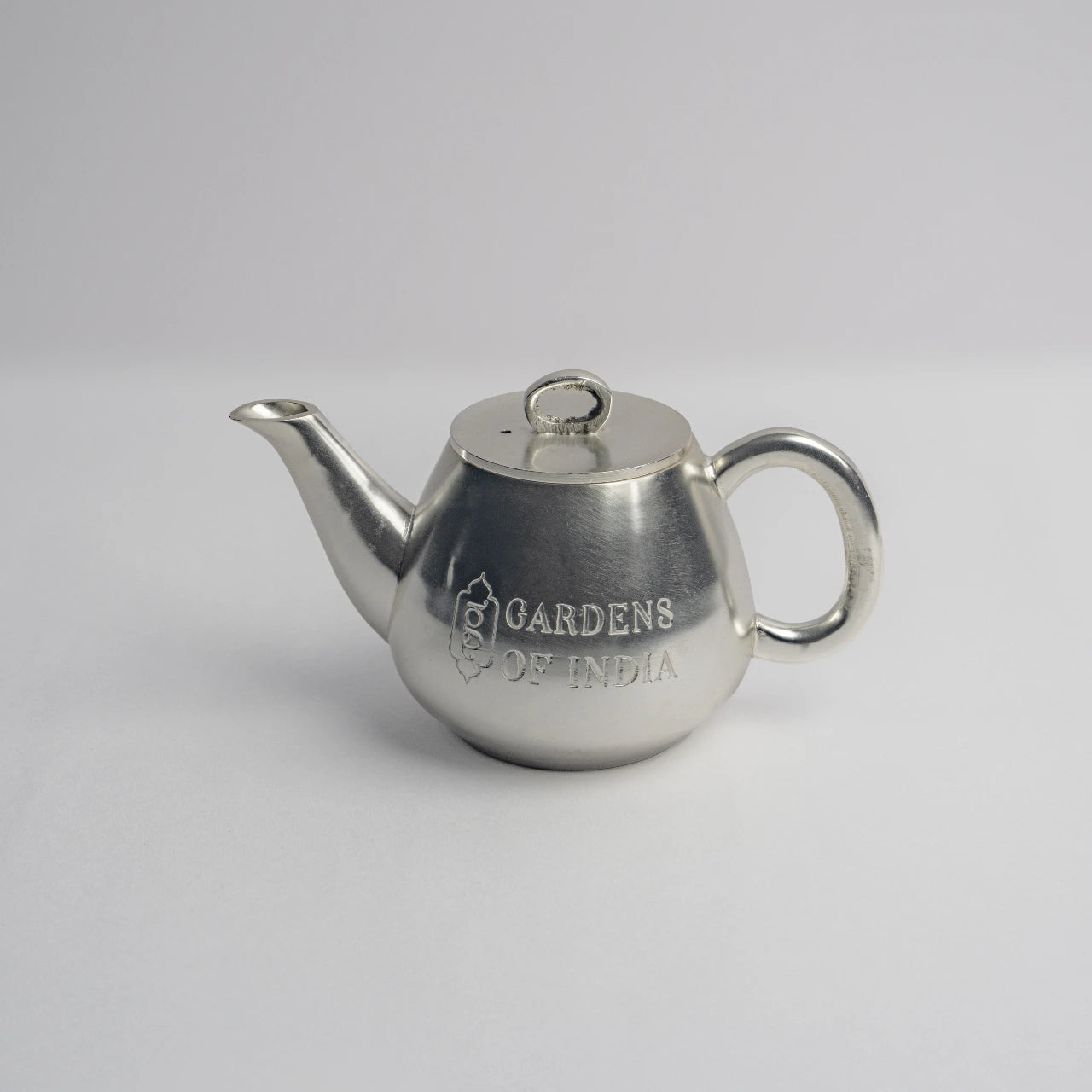 Brass Silver Tea Kettle