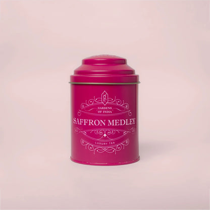 Saffron Medley Tea Tin Can