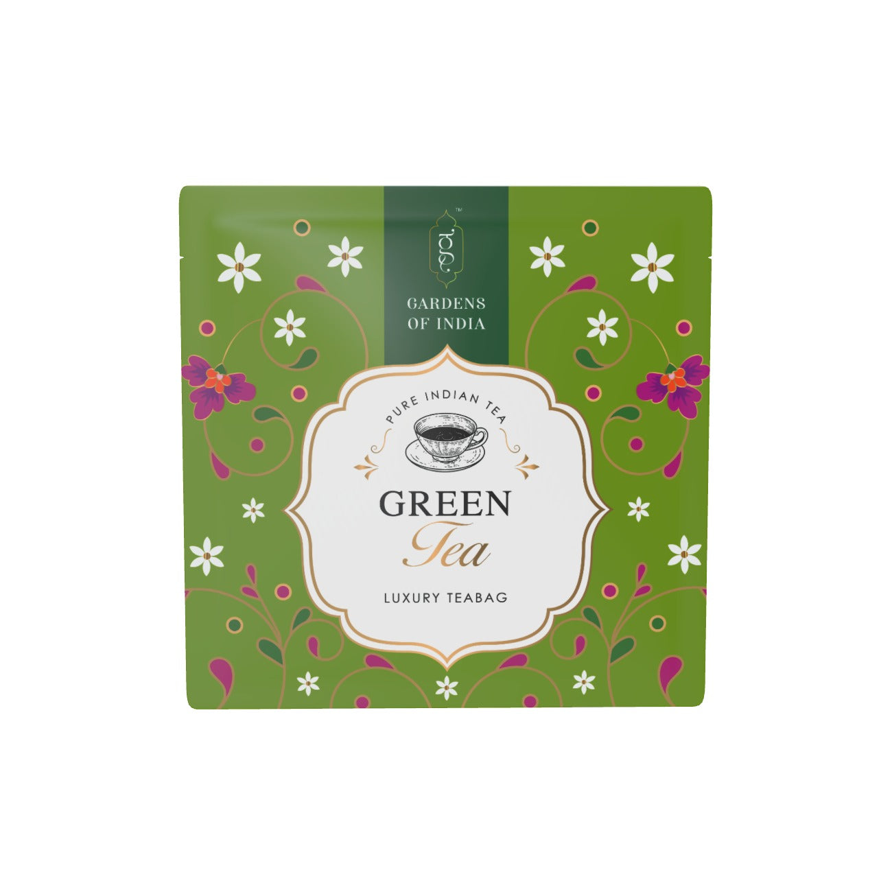 Buy Pure Indian Green Tea  Filter Paper Tea Bags  Golden Tips