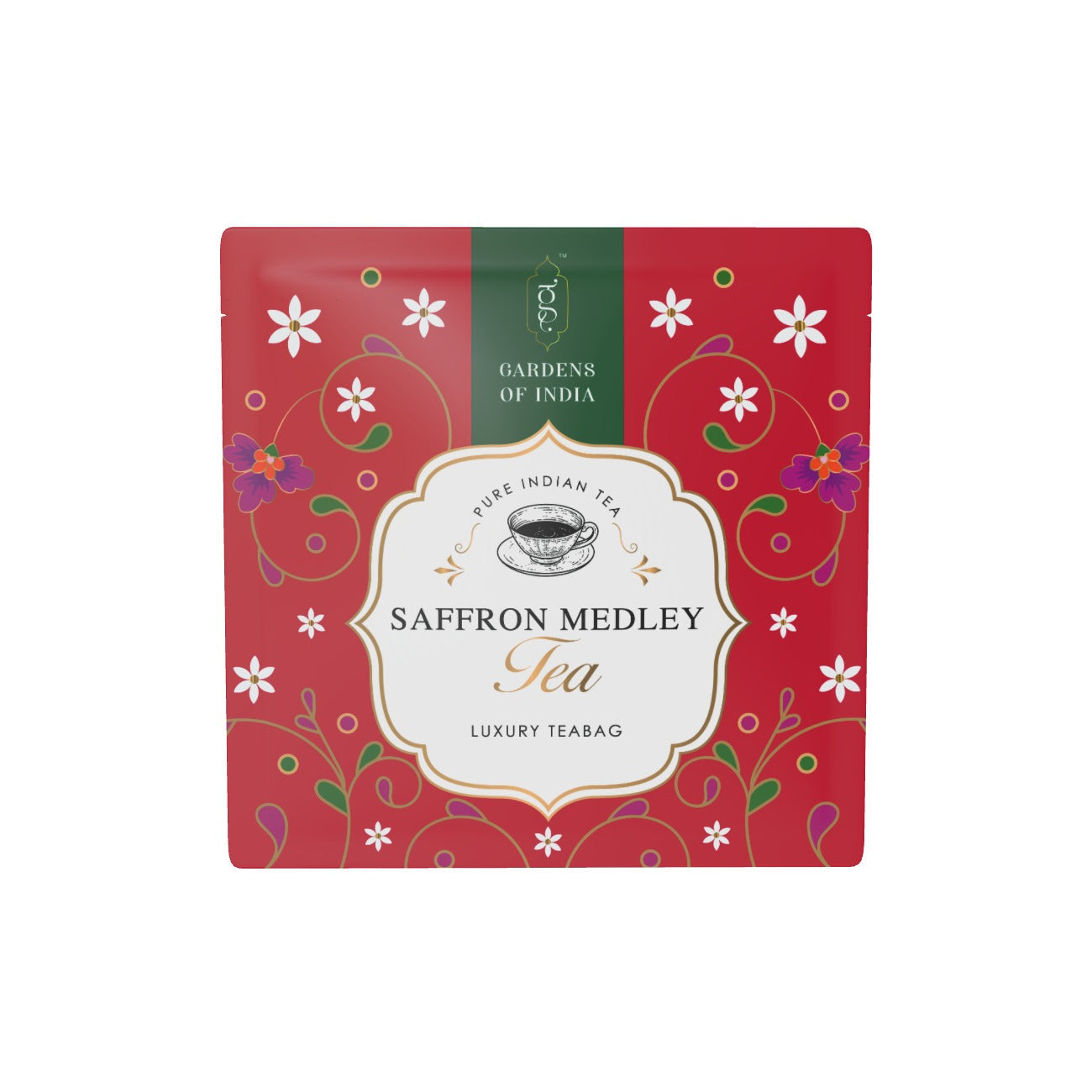 Saffron Medley Tea - 15 Tea Bags