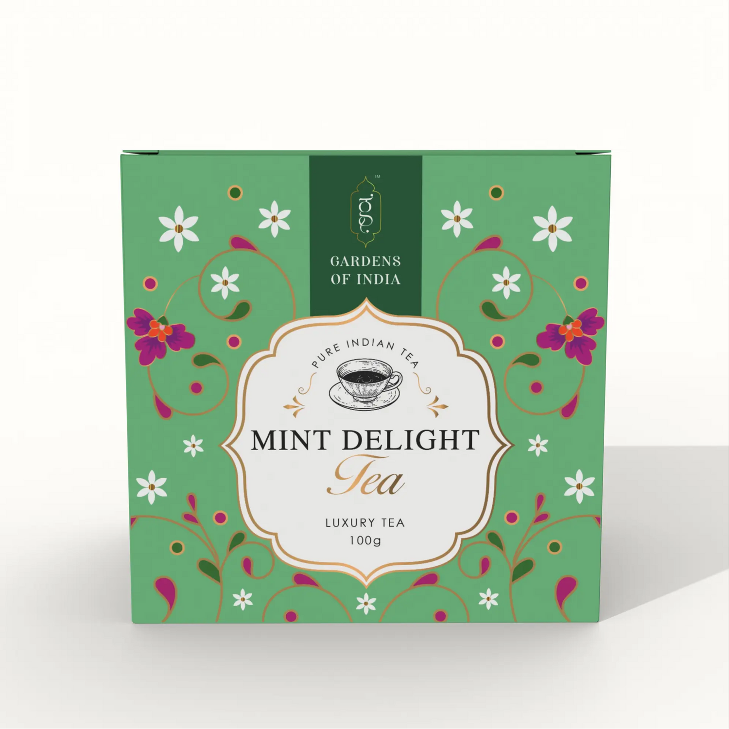 Mint Delight Tea - 100gm – Gardens Of India